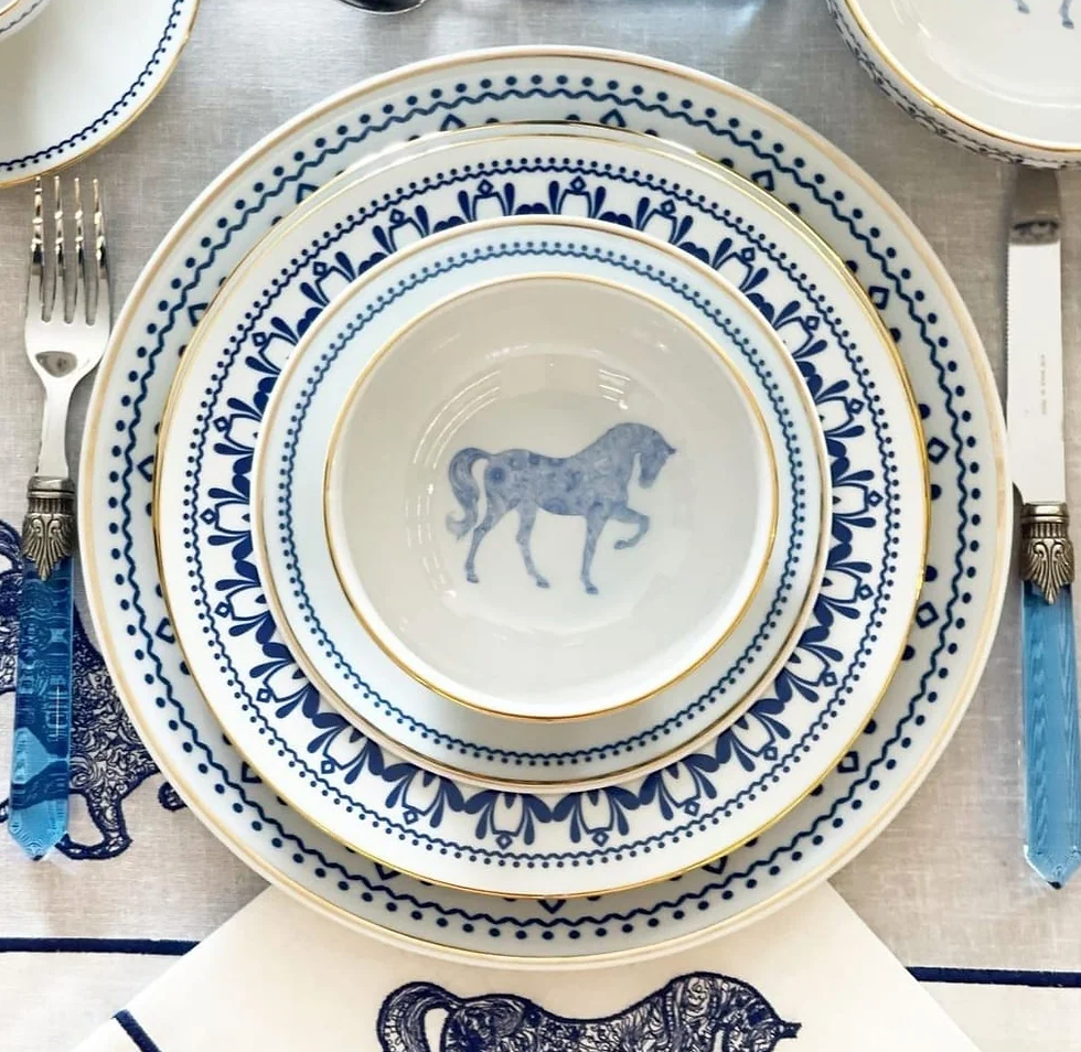 Horse Luck Blue Collection