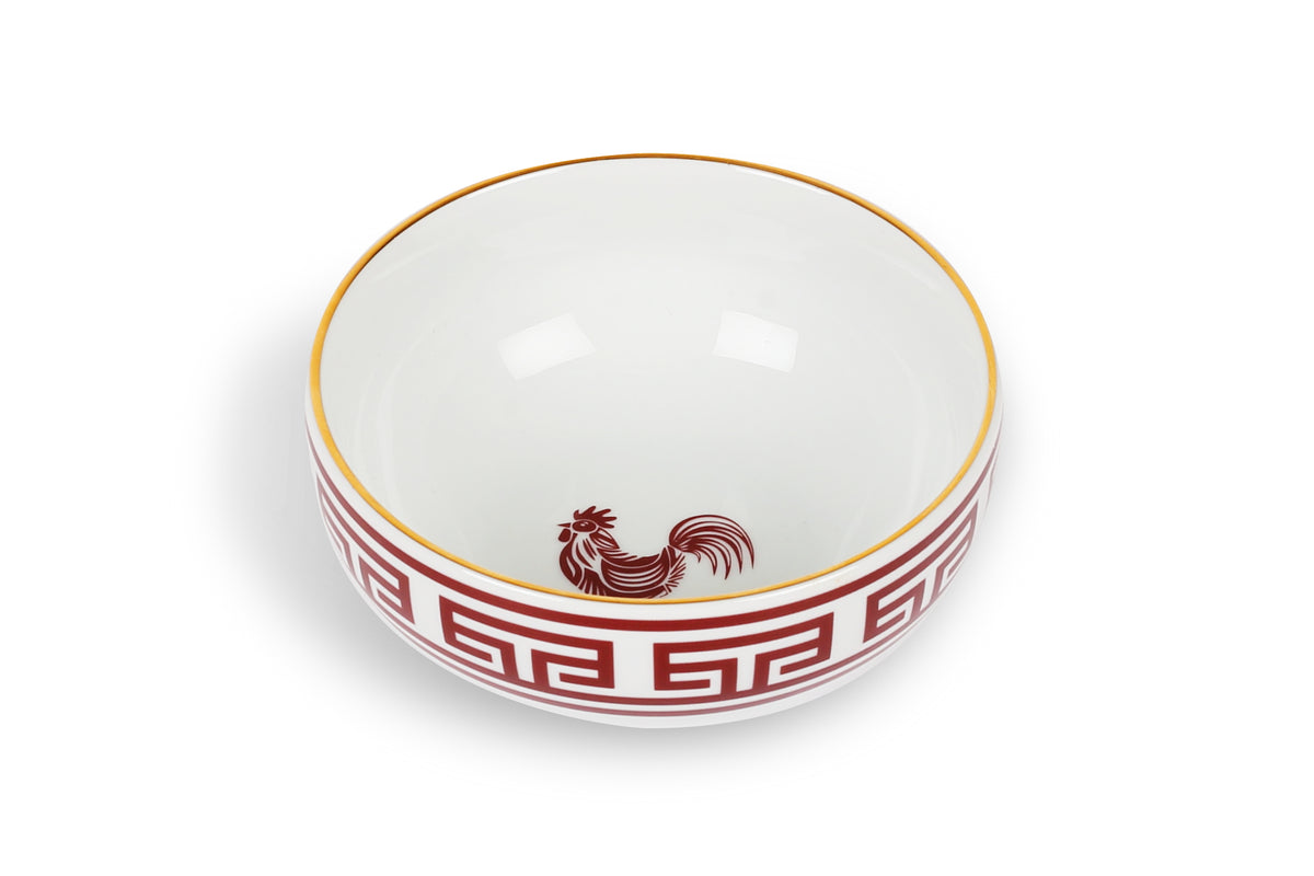 Lucky Rooster Collection Red - 13cm Bowl