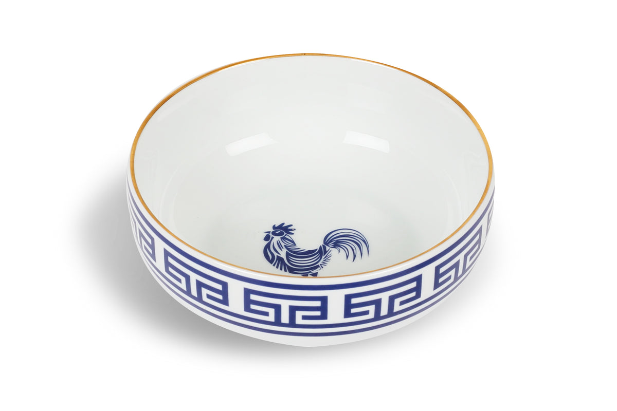 Lucky Rooster Koleksiyonu Lacivert - 16cm Kase