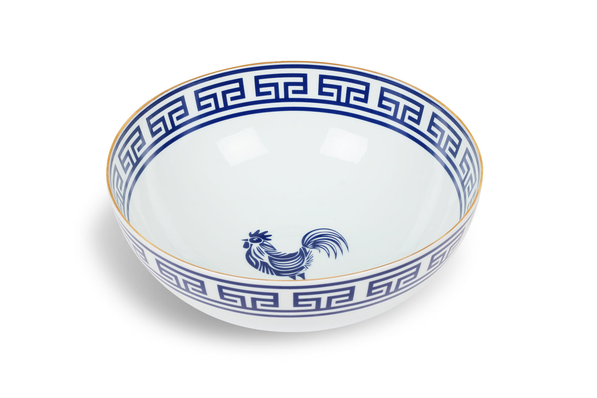Lucky Rooster Koleksiyonu Lacivert - 25cm Kase