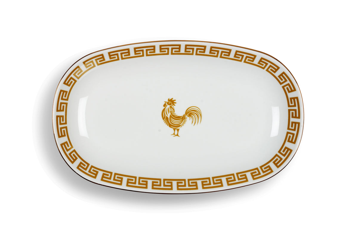 Lucky Rooster Koleksiyonu Hardal - 29cm Tabak