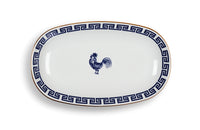 Lucky Rooster Collection Blue - 29cm Platter