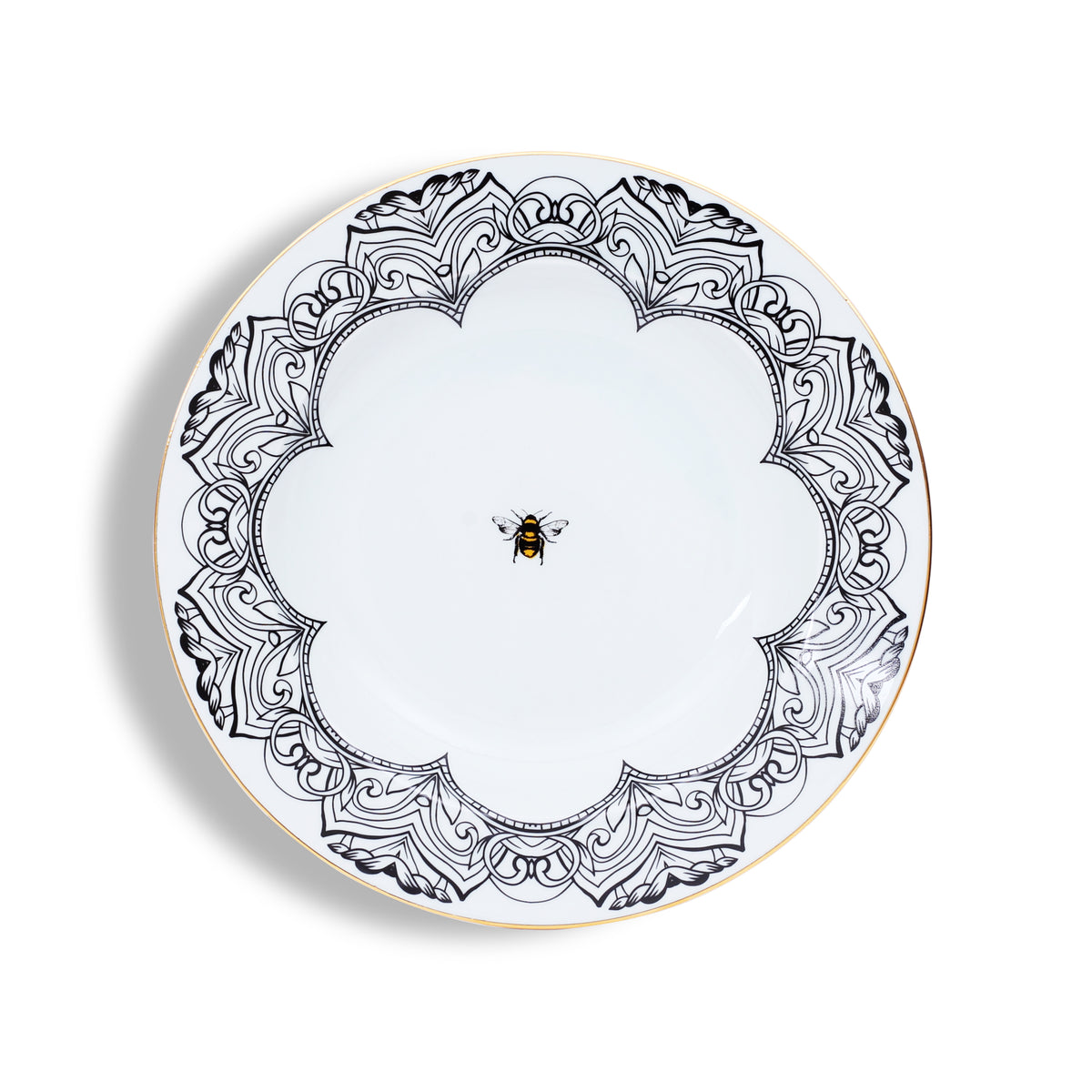 Bee Happy Collection - 22cm Deep Plate