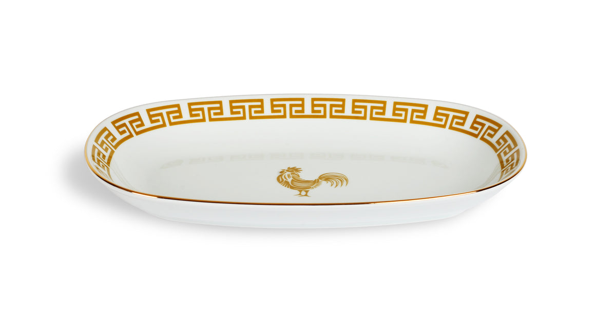 Lucky Rooster Koleksiyonu Hardal - 29cm Tabak