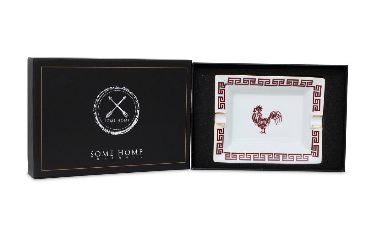 Lucky Rooster Collection Red - Ashtray