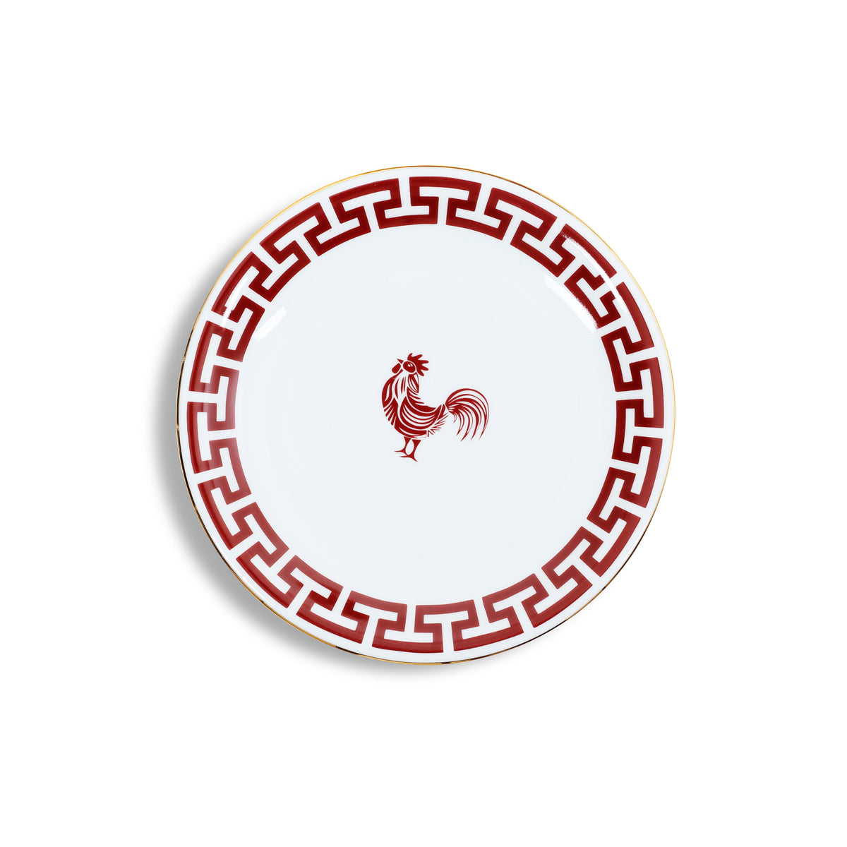 Lucky Rooster Collection Red - 18cm Plate