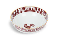 Lucky Rooster Collection Red -25cm Bowl
