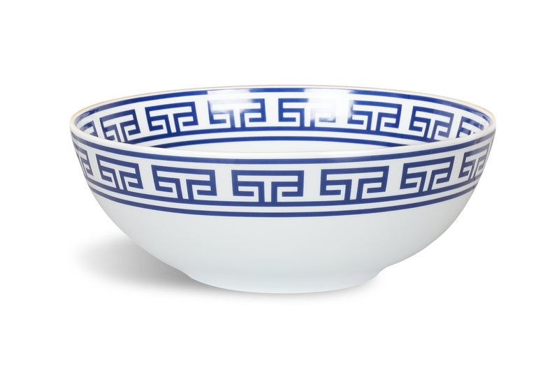 Lucky Rooster Collection Blue -25cm Bowl