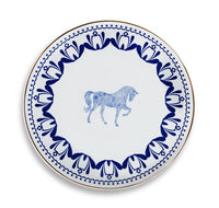 Horse Luck Blue Collection 28 cm Plate