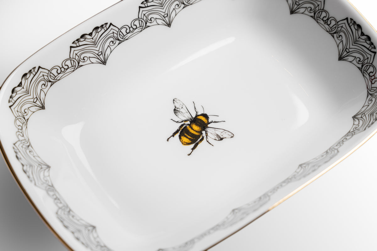 Bee Happy Collection-17cm plate