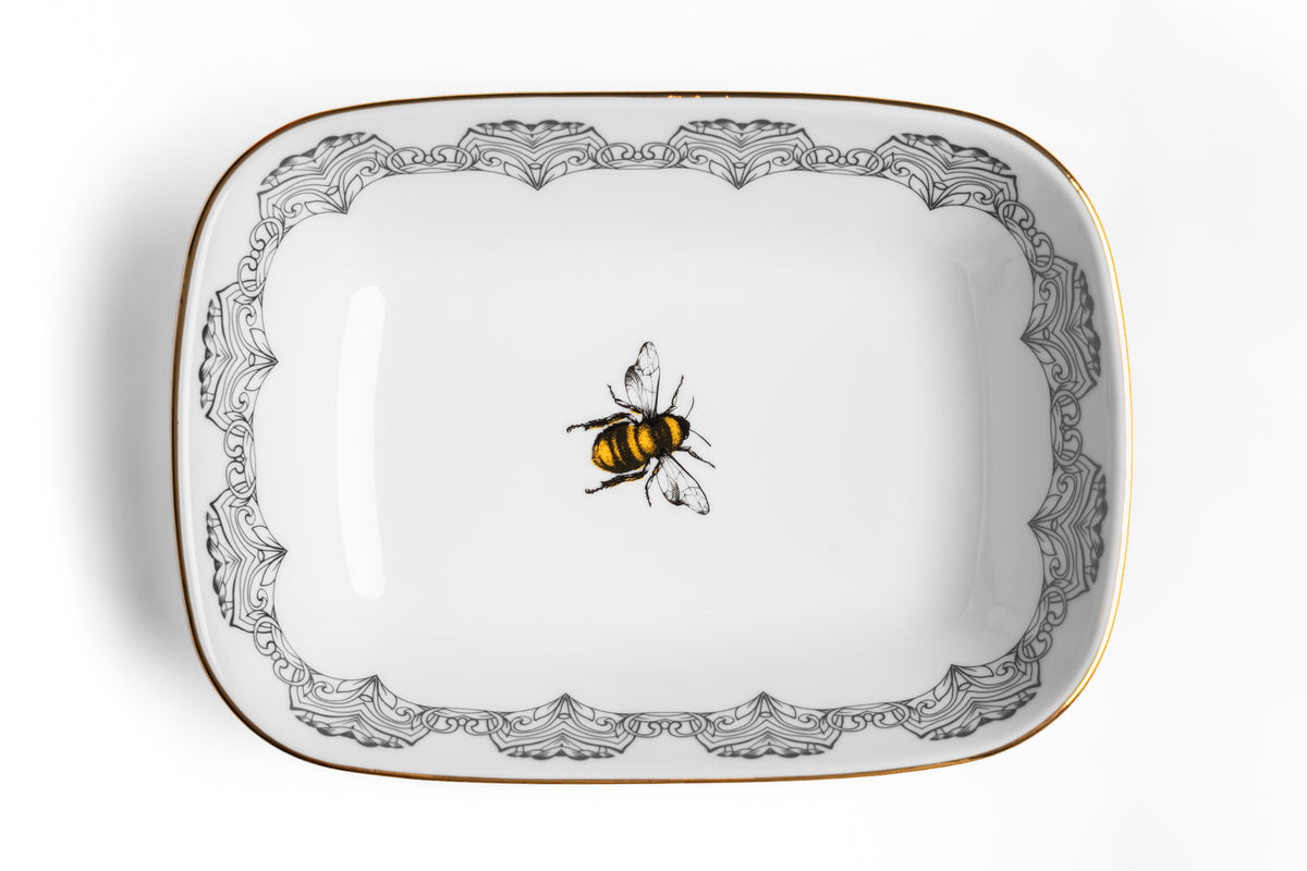 Bee Happy Collection-17cm plate