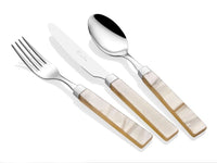 Charme 75 Piece Cutlery Set (Bone,Navy)