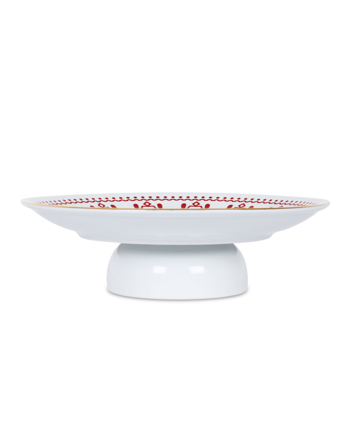 Horse Luck  Collection Red  Cake Stand