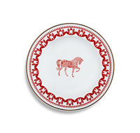 Horse Luck Collection Red - 22cm Deep Plate