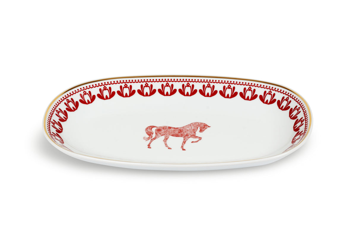 Horse Luck Collection Red - 29cm Plate