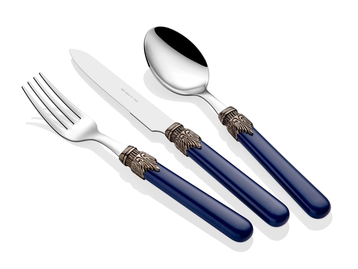 Classic Navy 24 Piece Cutlery Set