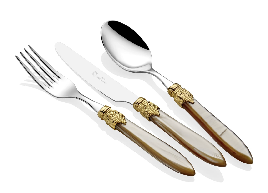 Laura Ring Champagne 75 Piece Cutlery Set