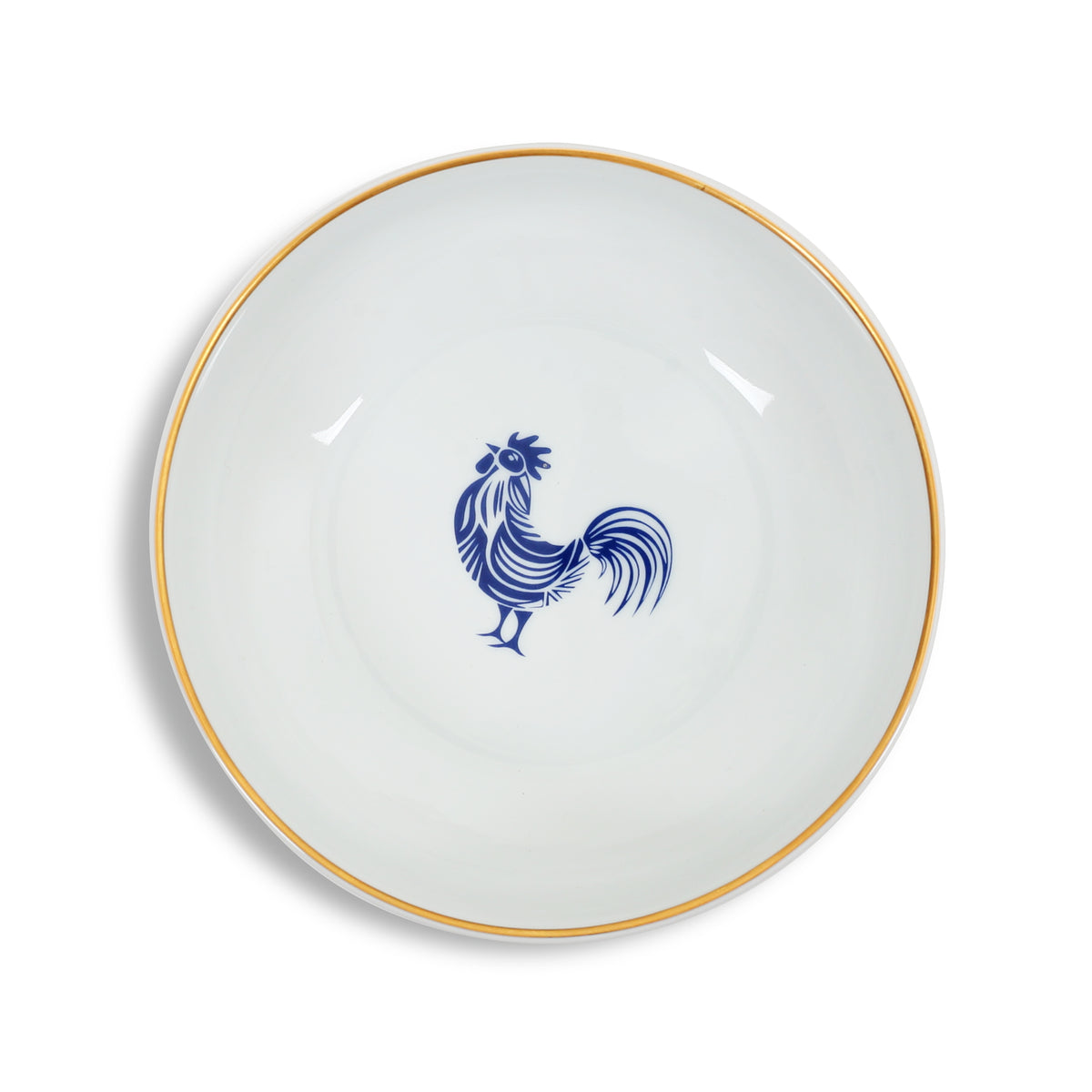 Lucky Rooster Collection Blue - 16cm Bowl