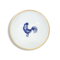 Lucky Rooster Collection Blue - 13cm Bowl
