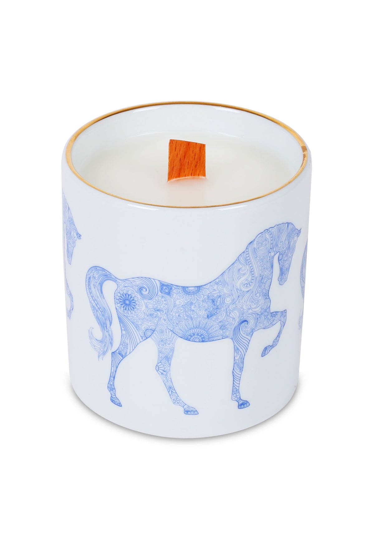 Horse Luck  Collection Blue - Candle
