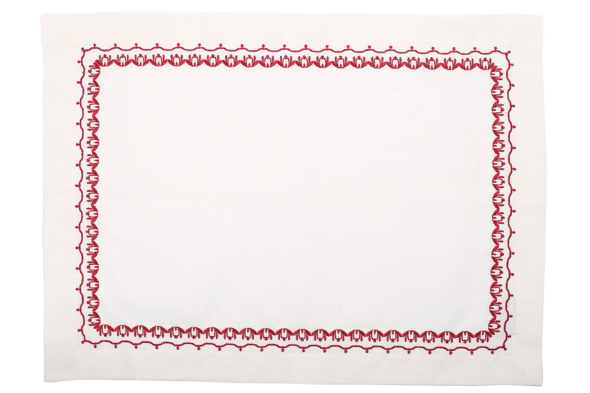 Horse Luck Collection Red - Placemat