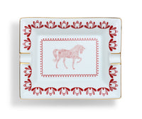 Horse Luck Collection Red - Ashtray
