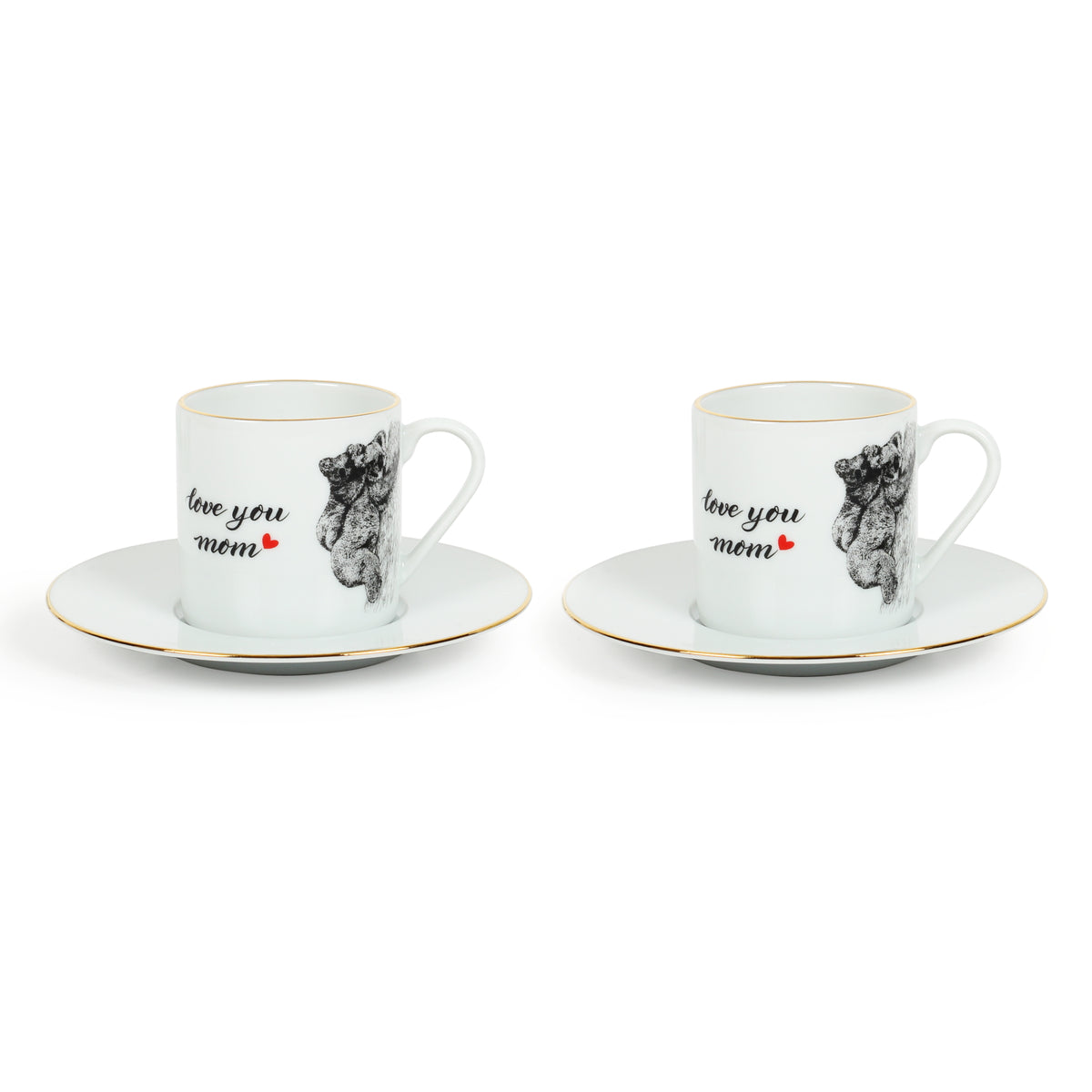 Mummy Koala Collection - Set of Tea Cups