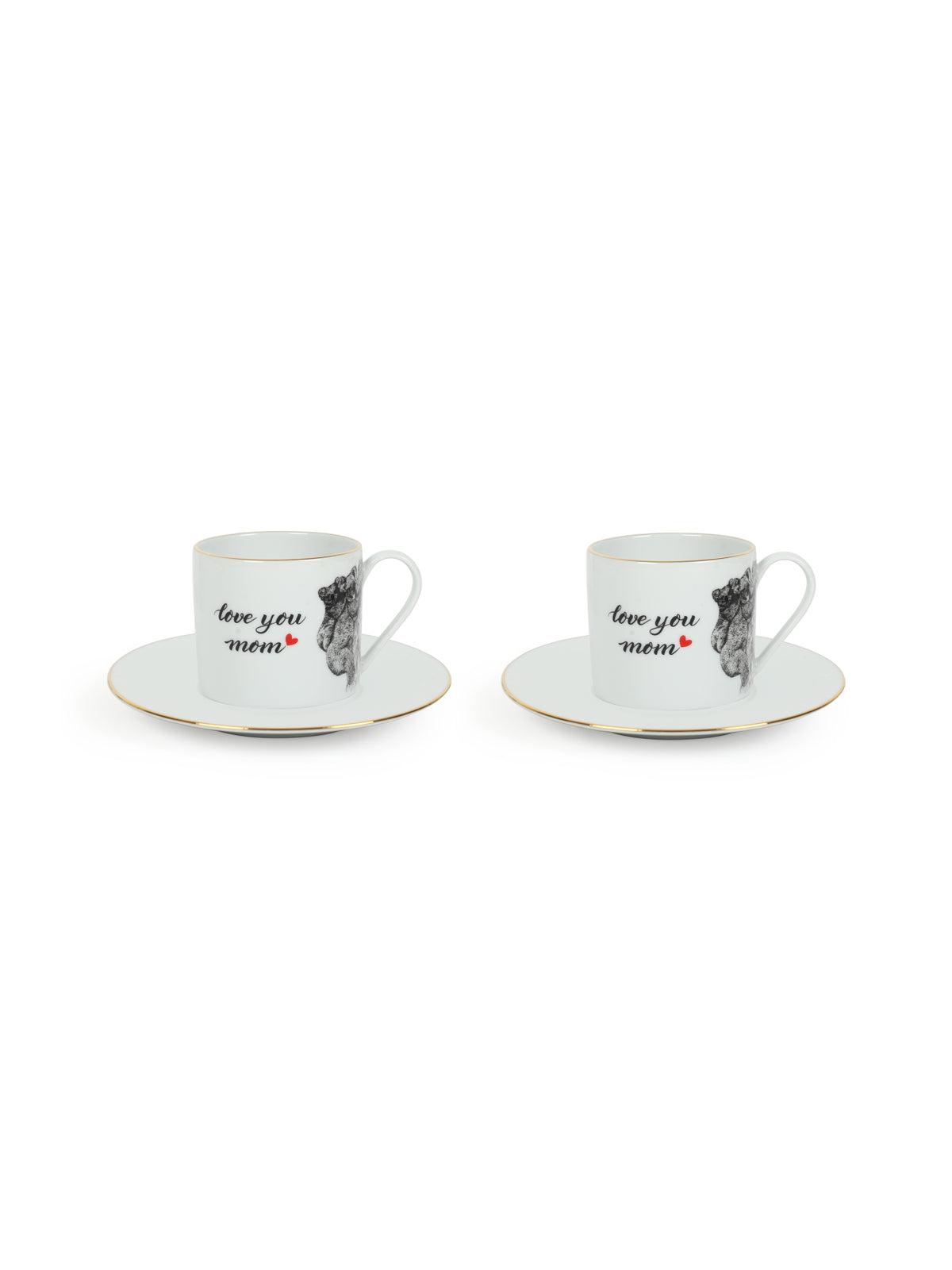Mummy Koala Collection - Set of Turkish Coffee Cups