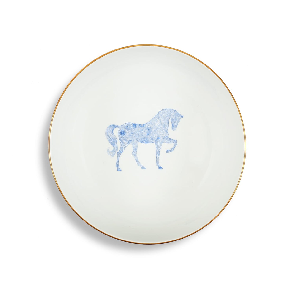 Horse Luck Collection Blue - 20cm Bowl