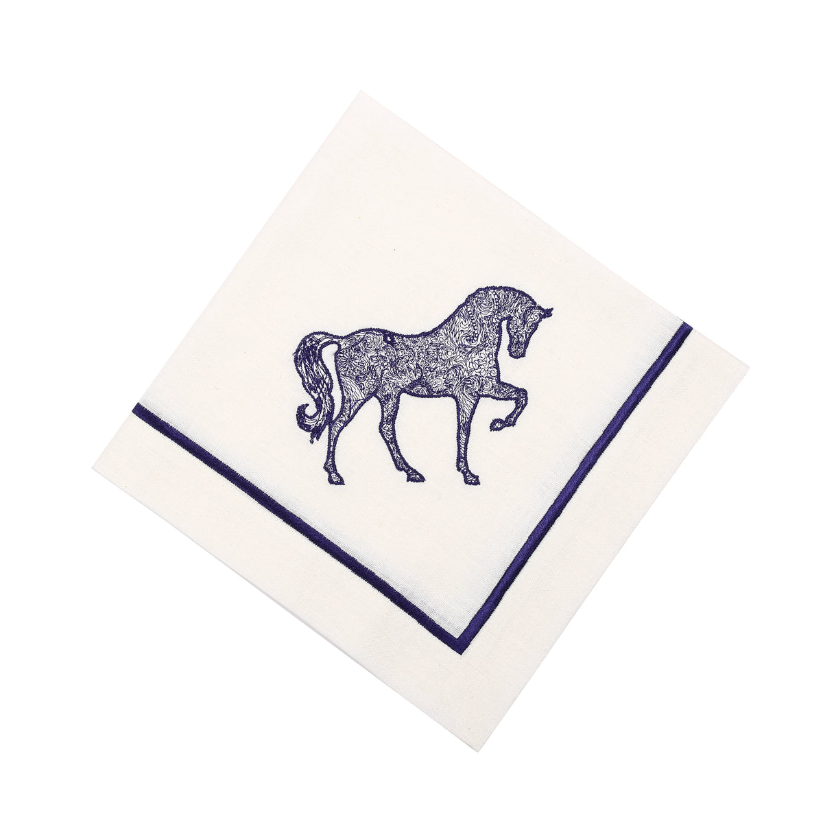 Horse Luck Collection Blue - Napkin