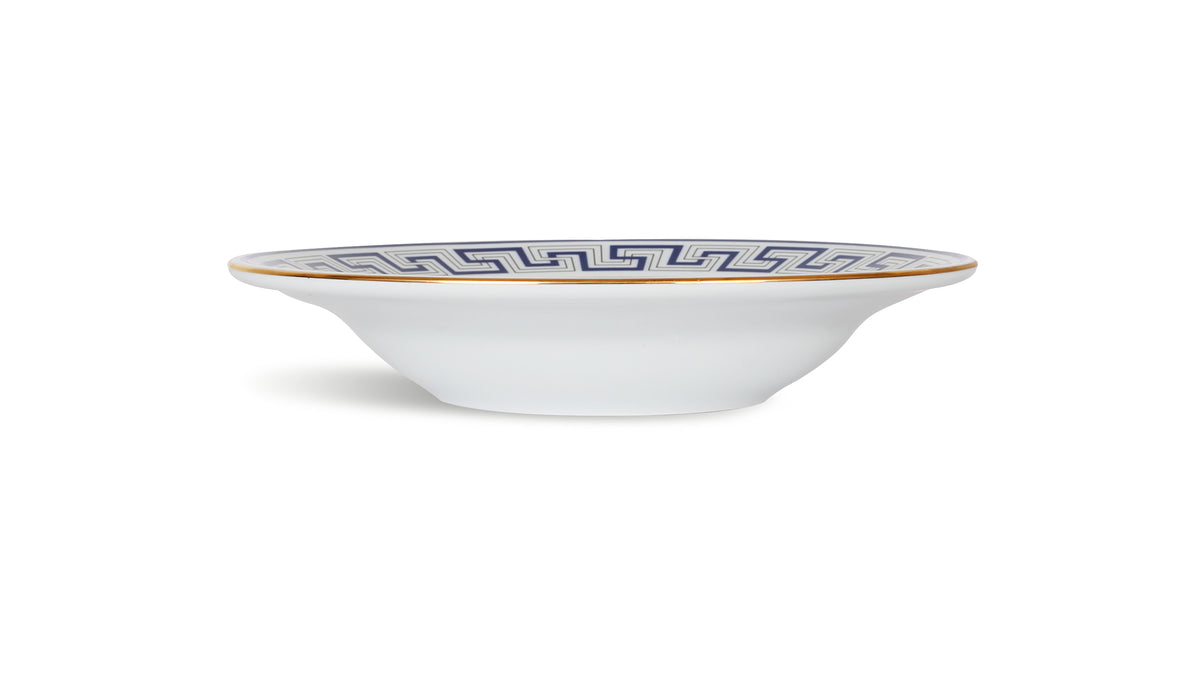 Lucky Rooster Collection Blue - 22cm Deep Dish