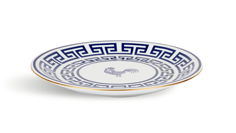 Lucky Rooster Collection Blue - 28cm Serving Plate