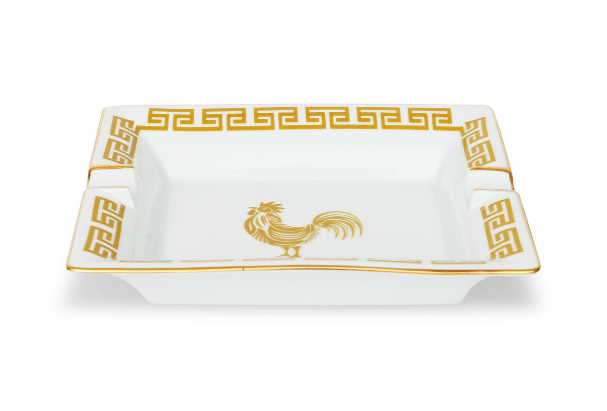 Lucky Rooster Collection Mustard - Ashtray