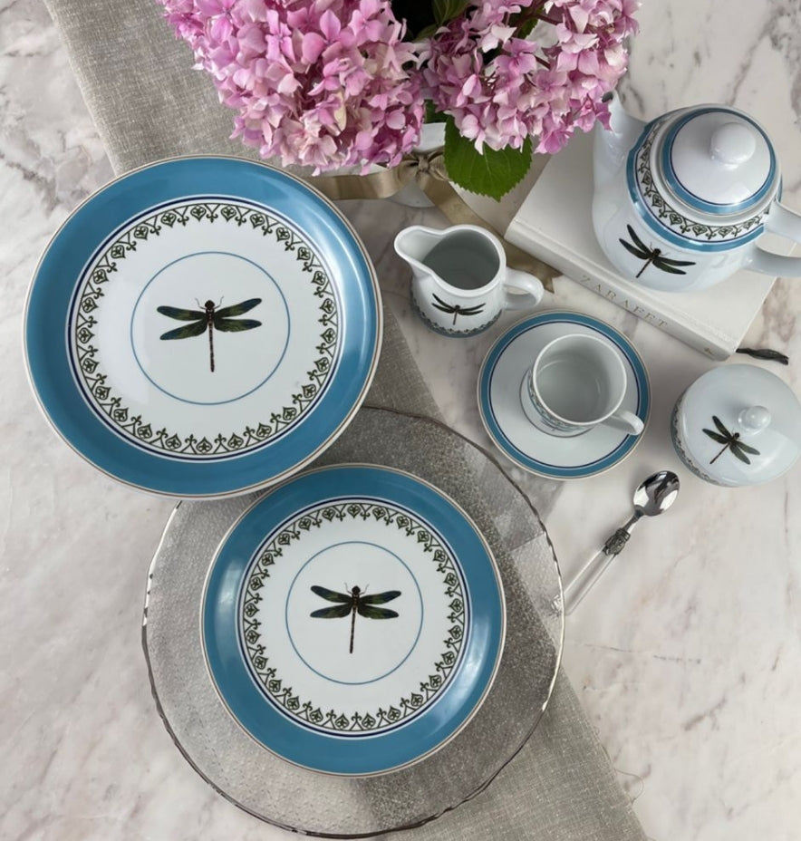Lady Dragonfly Tea Set of 44 Pieces