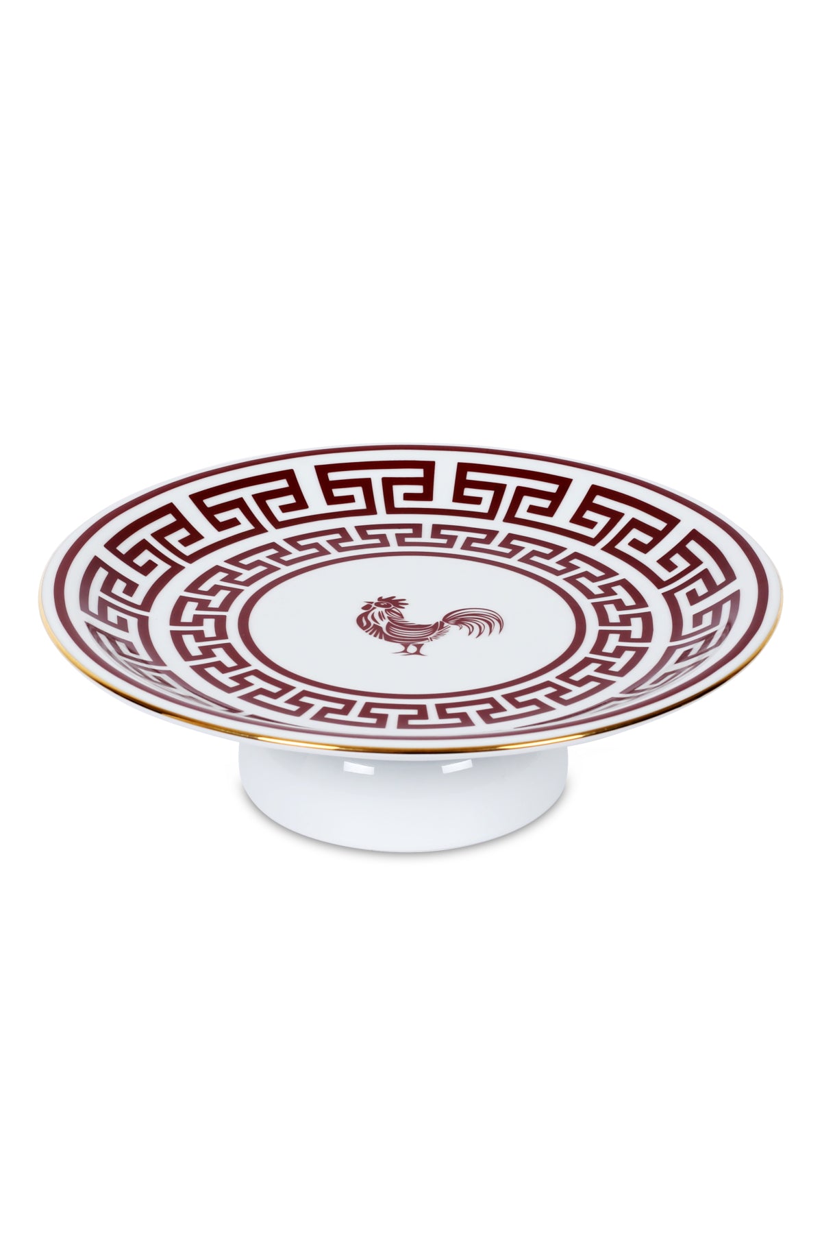 Lucky Rooster Collection Red - Cake Stand